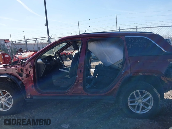 2023 Jeep Grand Cherokee Laredo with VIN 1C4RJHAG9PC532418, listed as a IAAI auction lot 41769198 with Not provided miles and . Bid and sale history available at DreamBid. Image 13.