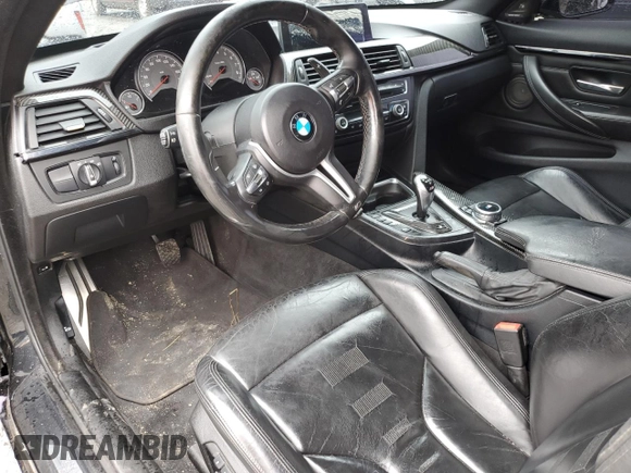 2015 BMW M4 with VIN WBS3R9C51FK330380, listed as a Copart auction lot 71764224 with 126,040 mi miles and Salvage Title. Bid and sale history available at carsss.com. Image 8.