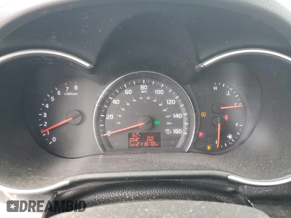 2014 Kia Sorento LX with VIN 5XYKT3A63EG453874, listed as a Copart auction lot 54248505 with 211,670 mi miles and Clean Title. Bid and sale history available at DreamBid. Image 9.