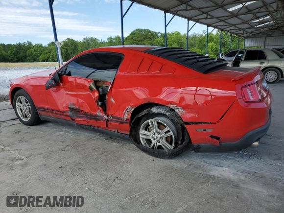 2012 Ford Mustang Premium with VIN 1ZVBP8AM3C5236179, listed as a Copart auction lot 58481155 with 174,633 mi miles and Salvage title. Bid and sale history available at DreamBid. Image 2.