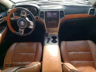 2013 Jeep Grand Cherokee Overland with VIN 1C4RJFCT2DC650336, listed as a Copart auction lot 83830304 with 129,858 mi miles and Clean Title. Bid and sale history available at carsss.com. Image 8.