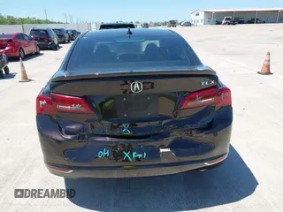 2015 Acura TLX Tech with VIN 19UUB1F54FA027274, listed as a IAAI auction lot 41977673 with 169,691 mi miles. Bid and sale history available at carsss.com. Image 16.