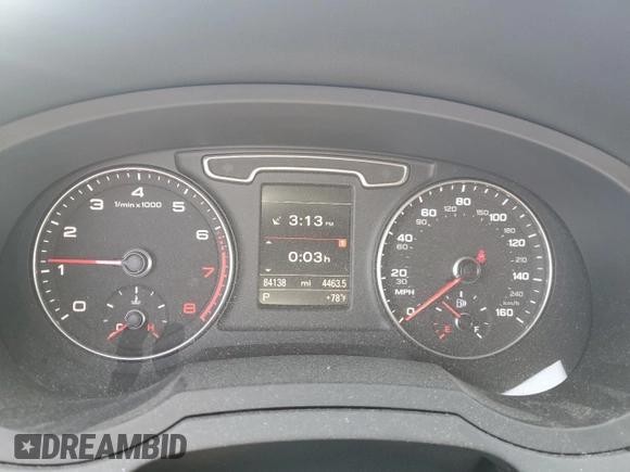 2015 Audi Q3 Prestige with VIN WA1GFCFS8FR009731, listed as a Copart auction lot 59897225 with 84,138 mi miles and Salvage title. Bid and sale history available at DreamBid. Image 9.