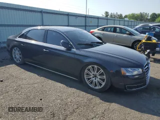 2015 Audi A8 4.0T с VIN WAU32AFDXFN035368, выставлен на аукционе Copart как лот 62078435 с пробегом Не указан миль и Чистый • Clean title. История ставок и продаж доступна на DreamBid. Изображение 4.