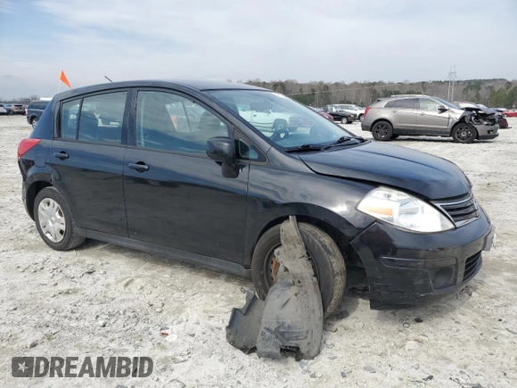2012 Nissan Versa S with VIN 3N1BC1CP4CK815008, listed as a Copart auction lot 49179645 with 99,398 mi miles and Salvage Title. Bid and sale history available at carsss.com. Image 4.