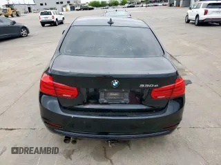 2017 BMW 3 Series 330e iPerformance with VIN WBA8E1C54HK895345, listed as a Copart auction lot 51351045 with 82,140 mi miles and Salvage Title. Bid and sale history available at carsss.com. Image 6.