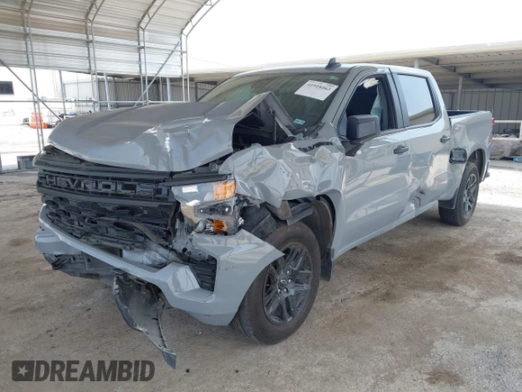 2024 Chevrolet Silverado 1500 Custom with VIN 1GCPABEK0RZ328996, listed as a IAAI auction lot 41918462 with 14,689 mi miles and . Bid and sale history available at DreamBid. Image 17.