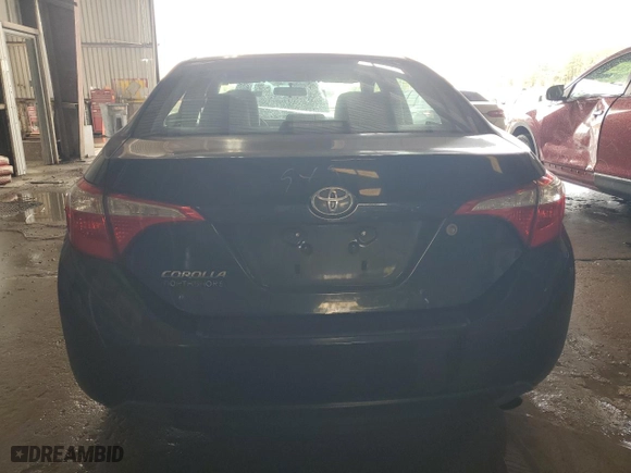 2016 Toyota Corolla L with VIN 5YFBURHE6GP374937, listed as a Copart auction lot 50233325 with 128,170 mi miles and Salvage Title. Bid and sale history available at carsss.com. Image 6.