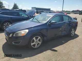 2013 Volvo S60 T5 Premier with VIN YV1612FS4D2230401, listed as a Copart auction lot 63463655 with 210,680 mi miles and Salvage title. Bid and sale history available at DreamBid. Image 1.