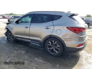 2017 Hyundai Santa Fe Ultimate with VIN 5XYZW4LA0HG483416, listed as a Copart auction lot 51505655 with 140,022 mi miles and Salvage title. Bid and sale history available at DreamBid. Image 2.