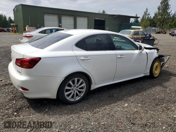 2008 Lexus IS 250 z VIN JTHBK262482070977, wystawiony jako Copart lot #58004425 z przebiegiem 145 545 mil mil oraz Szkody całkowita. Historia ofert i sprzedaży dostępna na DreamBid. Obrazek 3.