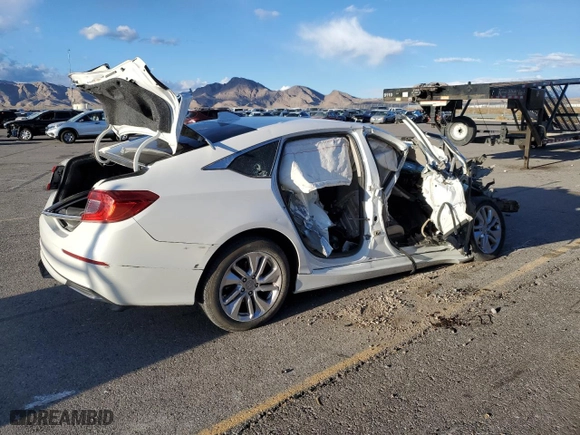 2020 Honda Accord Sedan LX with VIN 1HGCV1F13LA005830, listed as a Copart auction lot 81397684 with 0 mi miles and Salvage Title. Bid and sale history available at carsss.com. Image 3.