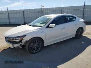 2019 Acura ILX w/Premium/A-Spec Pkg with VIN 19UDE2F81KA008702, listed as a Copart auction lot 47265655 with 60,484 mi miles and Salvage Title. Bid and sale history available at carsss.com. Image 1.