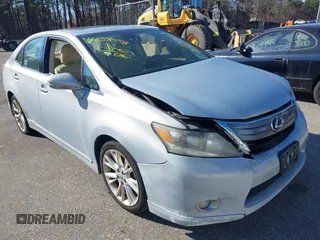 2010 Lexus HS 250h with VIN JTHBB1BA1A2025945, listed as a IAAI auction lot 41657058 with 191,100 mi miles. Bid and sale history available at carsss.com. Image 1.