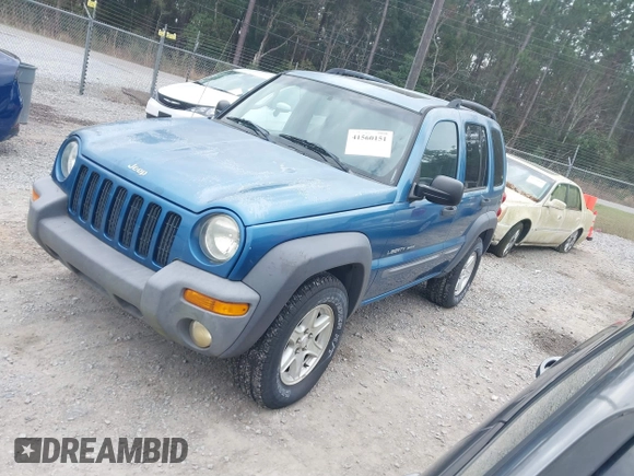 2003 Jeep Liberty Sport with VIN 1J4GK48K43W708592, listed as a IAAI auction lot 41560151 with 132,844 mi miles and . Bid and sale history available at DreamBid. Image 2.