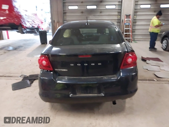 2012 Dodge Avenger SXT with VIN 1C3CDZCB5CN126062, listed as a IAAI auction lot 41127680 with 100,647 mi miles and . Bid and sale history available at DreamBid. Image 15.
