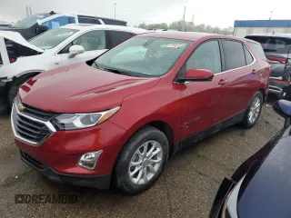 2021 Chevrolet Equinox LT with VIN 3GNAXKEVXML341566, listed as a Copart auction lot 55993335 with 25,266 mi miles and Clean Title. Bid and sale history available at DreamBid. Image 1.