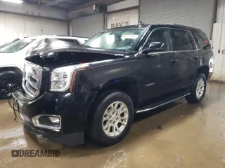 2018 GMC Yukon SLE with VIN 1GKS2AKC6JR110021, listed as a Copart auction lot 44071945 with 68,495 mi miles and Salvage Title. Bid and sale history available at carsss.com. Image 1.