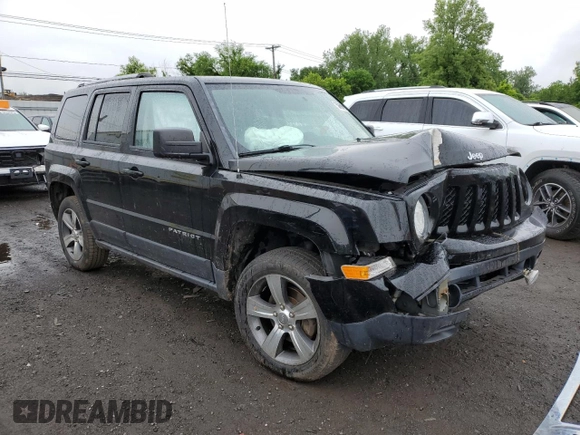 2016 Jeep Patriot High Altitude with VIN 1C4NJRFB1GD523644, listed as a Copart auction lot 58668995 with 77,179 mi miles and Salvage title. Bid and sale history available at DreamBid. Image 4.