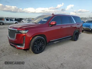2023 Cadillac Escalade ESV 4WD Premium Luxury with VIN 1GYS4KKL0PR325313, listed as a Copart auction lot 80312084 with 20,698 mi miles and Non Repairable. Bid and sale history available at carsss.com. Image 1.