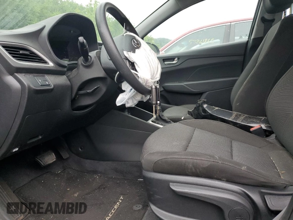 2022 Hyundai Accent SE z VIN 3KPC24A60NE162162, wystawiony jako Copart lot #58878295 z przebiegiem 88 345 mil mil oraz Szkoda całkowita • Salvage title. Historia ofert i sprzedaży dostępna na DreamBid. Obrazek 7.