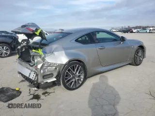 2017 Lexus RC with VIN JTHSM5BC2H5003190, listed as a Copart auction lot 82214864 with 62,710 mi miles and Salvage Title. Bid and sale history available at carsss.com. Image 3.