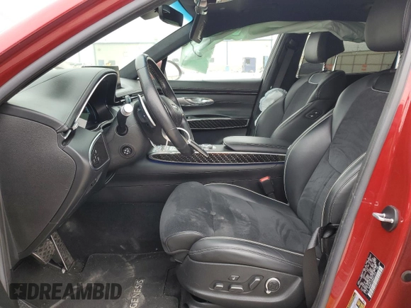2022 Genesis GV70 Sport with VIN KMUMCDTCXNU011073, listed as a Copart auction lot 88661615 with 34,297 mi miles and Salvage title. Bid and sale history available at DreamBid. Image 7.