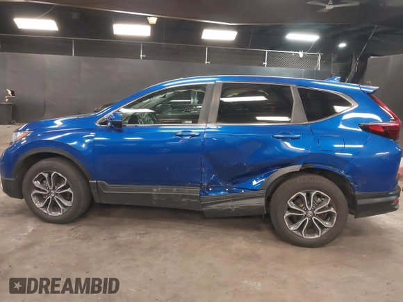 2022 Honda CR-V EX-L with VIN 7FARW2H83NE013799, listed as a IAAI auction lot 41738347 with 29,102 mi miles. Bid and sale history available at carsss.com. Image 14.