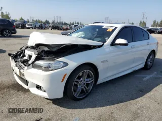 2016 BMW 5 Series 535i with VIN WBA5B1C5XGG133568, listed as a Copart auction lot 63308765 with 98,797 mi miles and Salvage title. Bid and sale history available at DreamBid. Image 1.