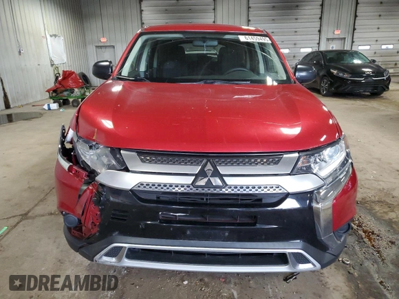 2019 Mitsubishi Outlander ES with VIN JA4AD2A30KZ012753, listed as a Copart auction lot 61459495 with 81,447 mi miles and Salvage title. Bid and sale history available at DreamBid. Image 5.
