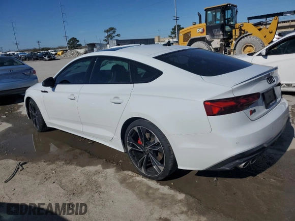 2021 Audi S5 Sportback Premium Plus z VIN WAUC4CF59MA063116, wystawiony jako Copart lot #47308805 z przebiegiem 49 688 mil mil oraz Szkoda całkowita • Salvage title. Historia ofert i sprzedaży dostępna na DreamBid. Obrazek 2.