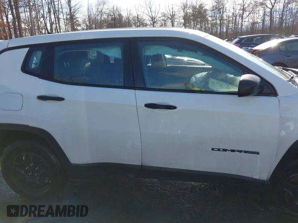 2021 Jeep Compass Freedom with VIN 3C4NJDAB7MT510591, listed as a IAAI auction lot 41723328 with 78,436 mi miles and . Bid and sale history available at carsss.com. Image 13.