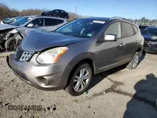 2012 Nissan Rogue S with VIN JN8AS5MVXCW716959, listed as a Copart auction lot 46670865 with 136,133 mi miles and Salvage Title. Bid and sale history available at DreamBid. Image 1.