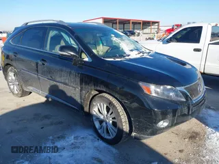 2010 Lexus RX 450h with VIN JTJBC1BA7A2003931, listed as a IAAI auction lot 41640315 with Not provided miles and . Bid and sale history available at DreamBid. Image 1.