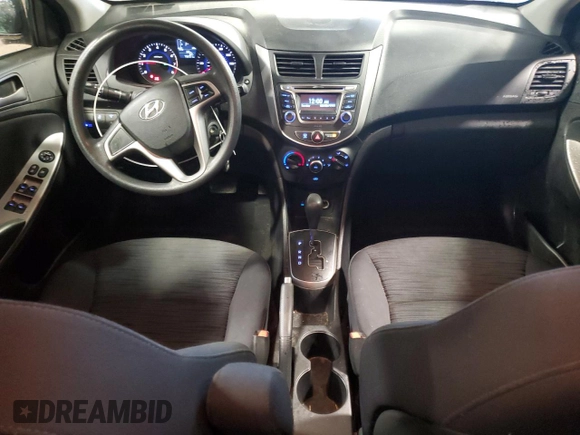 2017 Hyundai Accent SE with VIN KMHCT5AE9HU339528, listed as a Copart auction lot 51788745 with 79,291 mi miles and Salvage Title. Bid and sale history available at DreamBid. Image 8.