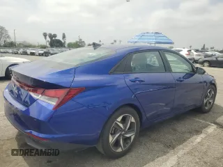 2023 Hyundai Elantra SEL with VIN 5NPLS4AG1PH105556, listed as a Copart auction lot 55594865 with 71,779 mi miles and Salvage Title. Bid and sale history available at DreamBid. Image 3.