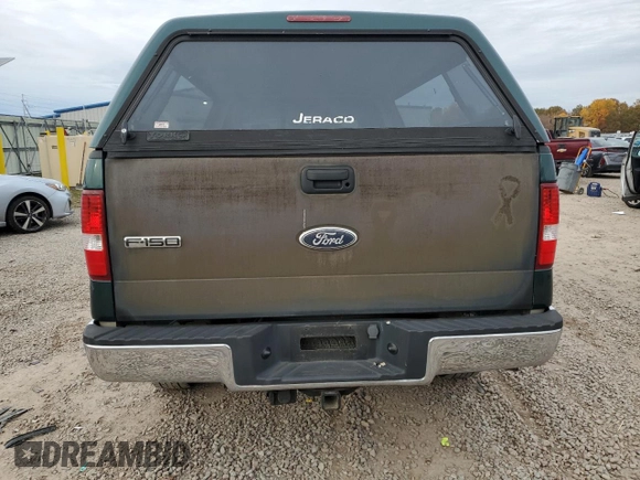 2007 Ford F-150 XLT with VIN 1FTVX14507NA54957, listed as a Copart auction lot 77713124 with 138,681 mi miles and Salvage Title. Bid and sale history available at carsss.com. Image 6.