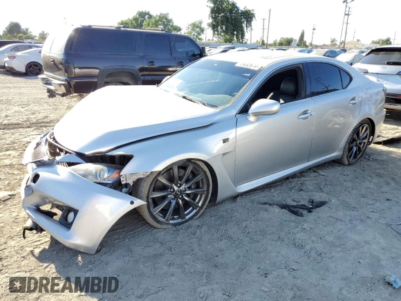 2008 Lexus IS F with VIN JTHBP262985002271, listed as a Copart auction lot 70432674 with 140,847 mi miles and Salvage title. Bid and sale history available at DreamBid. Image 1.