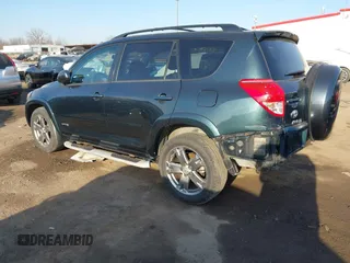 2008 Toyota RAV4 Sport with VIN JTMBK32V486030382, listed as a IAAI auction lot 41779666 with 181,463 mi miles. Bid and sale history available at carsss.com. Image 3.