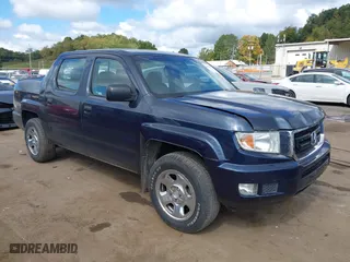 2011 Honda Ridgeline RT with VIN 5FPYK1F20BB001723, listed as a IAAI auction lot 40376797 with 167,706 mi miles. Bid and sale history available at carsss.com. Image 1.
