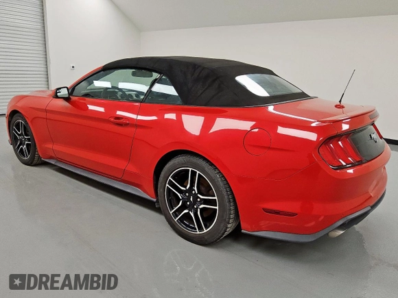 2018 Ford Mustang EcoBoost Premium with VIN 1FATP8UH4J5138674, listed as a Copart auction lot 60209075 with 107,625 mi miles and Clean title. Bid and sale history available at DreamBid. Image 2.