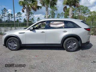 2024 Mazda CX-90 3.3 Turbo Preferred with VIN JM3KKBHD9R1186934, listed as a IAAI auction lot 41806531 with 9,751 mi miles. Bid and sale history available at carsss.com. Image 15.