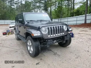 2020 Jeep Wrangler Unlimited Sahara with VIN 1C4HJXEN2LW149623, listed as a Copart auction lot 50906705 with 71,919 mi miles and Salvage title. Bid and sale history available at DreamBid. Image 11.
