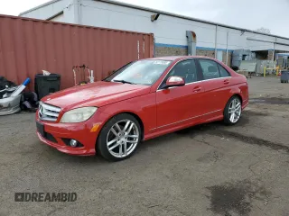 2008 Mercedes-Benz C 300 Sport with VIN WDDGF81X68F101209, listed as a Copart auction lot 52173585 with 142,742 mi miles and Salvage Title. Bid and sale history available at carsss.com. Image 1.