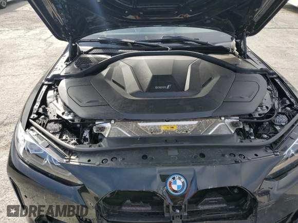 2023 BMW i4 eDrive35 with VIN WBY43AW07PFR42901, listed as a Copart auction lot 47583134 with 18,638 mi miles. Bid and sale history available at carsss.com. Image 11.