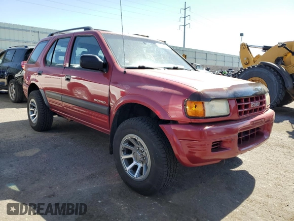 1998 Isuzu Rodeo S with VIN 4S2CM58W3W4311998, listed as a Copart auction lot 73632024 with 177,917 mi miles and Salvage Title. Bid and sale history available at DreamBid. Image 4.