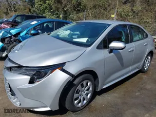 2024 Toyota Corolla LE with VIN 5YFB4MDE8RP152430, listed as a IAAI auction lot 41686276 with 4,142 mi miles. Bid and sale history available at carsss.com. Image 2.