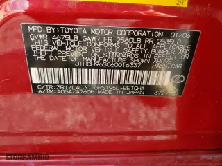 2006 Lexus GS 300 with VIN JTHCH96S060016337, listed as a Copart auction lot 42965415 with 135,563 mi miles and Salvage Title. Bid and sale history available at carsss.com. Image 12.