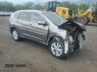 2013 Honda CR-V EX-L z VIN 5J6RM4H72DL033763, wystawiony jako Copart lot #56979455 z przebiegiem Nie podano mil oraz Szkody całkowita. Historia ofert i sprzedaży dostępna na DreamBid. Obrazek 4.