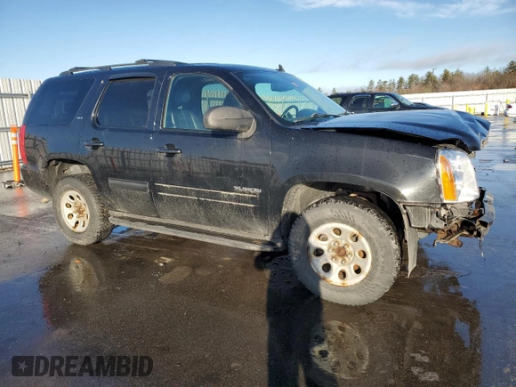 2014 GMC Yukon SLT with VIN 1GKS2CE02ER211527, listed as a Copart auction lot 84617034 with 173,977 mi miles and Salvage Title. Bid and sale history available at DreamBid. Image 4.